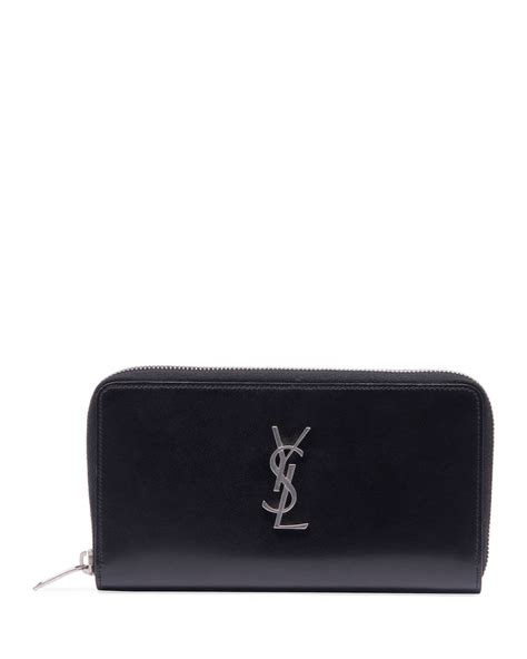 ysl long wallet men|YSL zip around wallet.